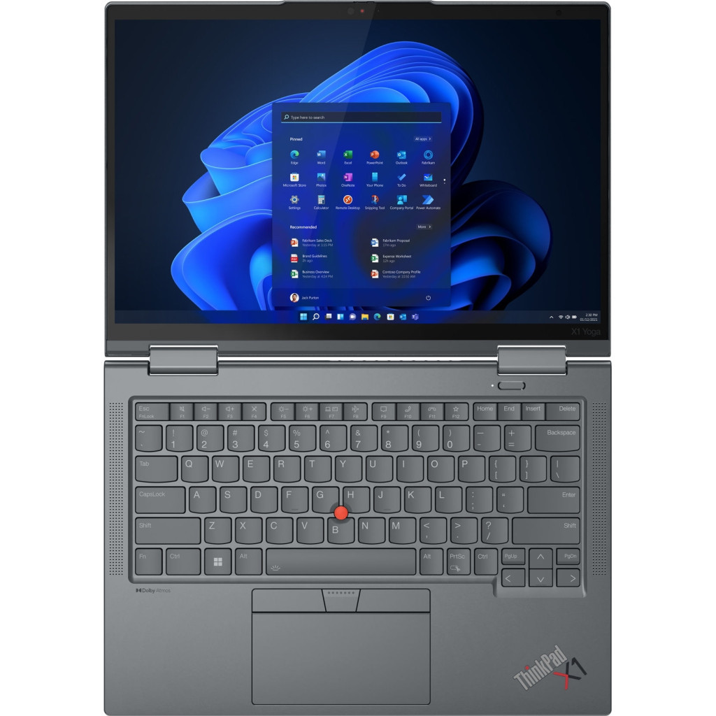 Ноутбук Lenovo ThinkPad X1 Yoga G8 (21HQ005DRA) - зображення 4