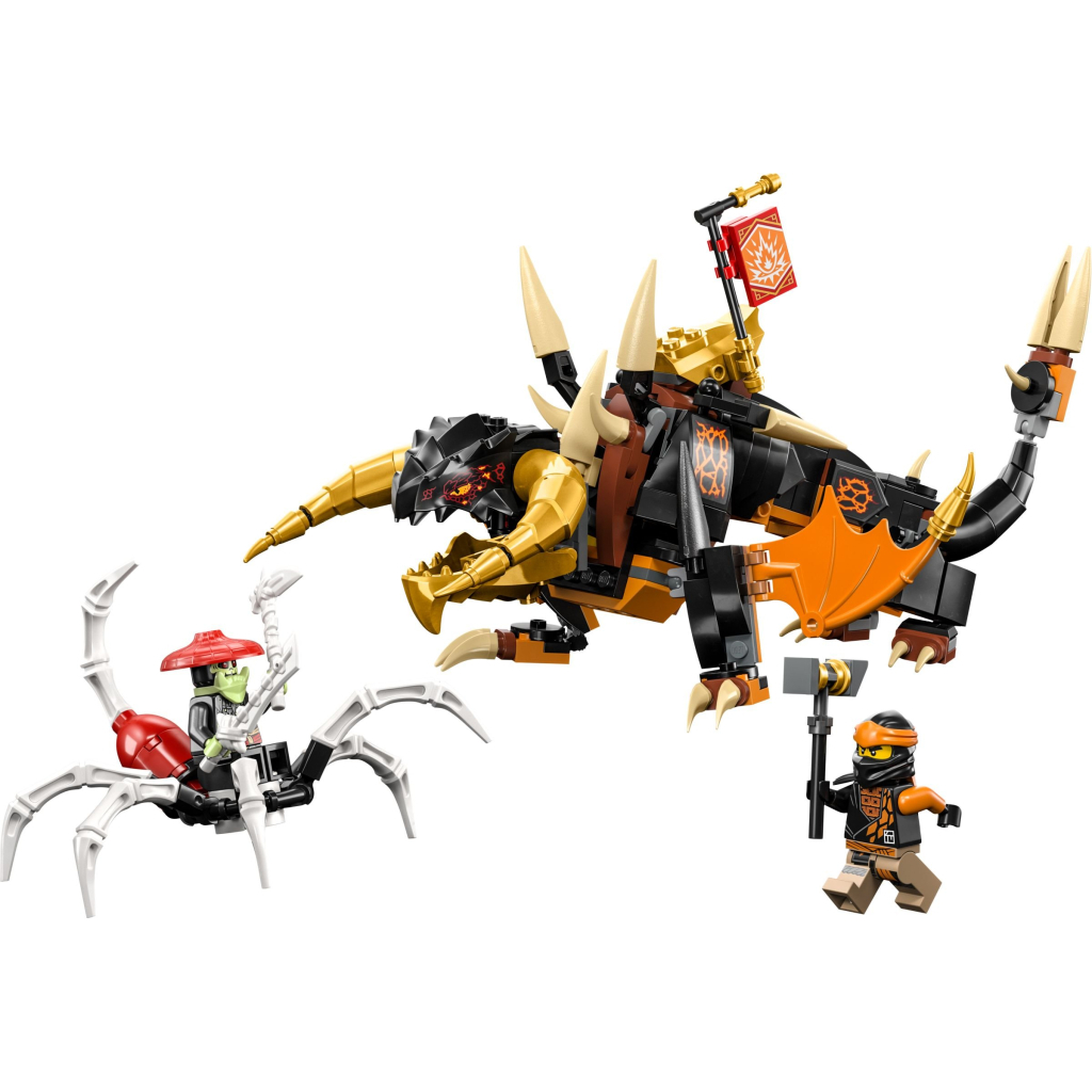Конструктор LEGO Ninjago Земляний дракон Коула EVO 285 деталей (71782) - зображення 2