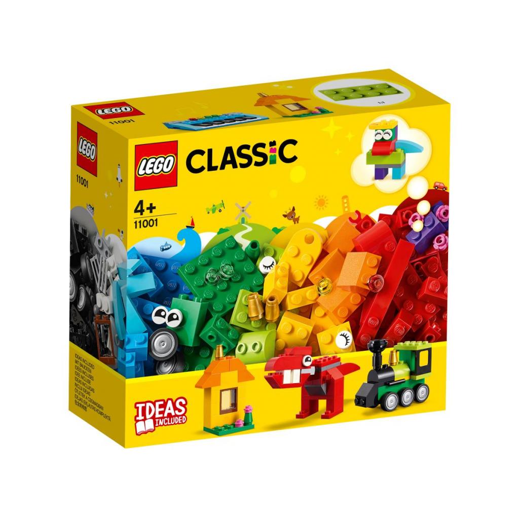 Конструктор LEGO Classic Кубики та ідеї 123 деталі (11001) - зображення 1