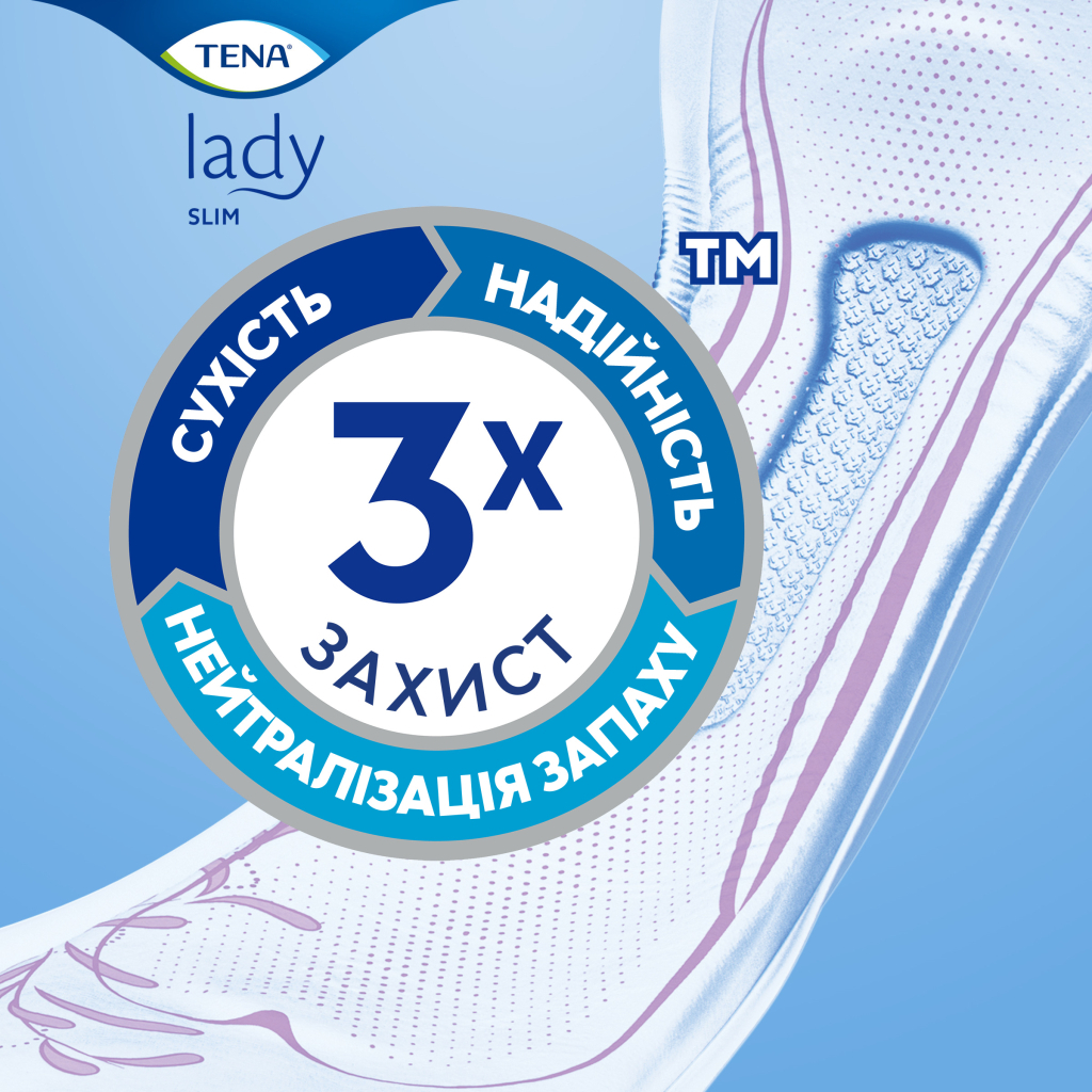 Урологічні прокладки Tena Lady Slim Extra 20 шт. (7322540034936/7322541451299) - изображение 8
