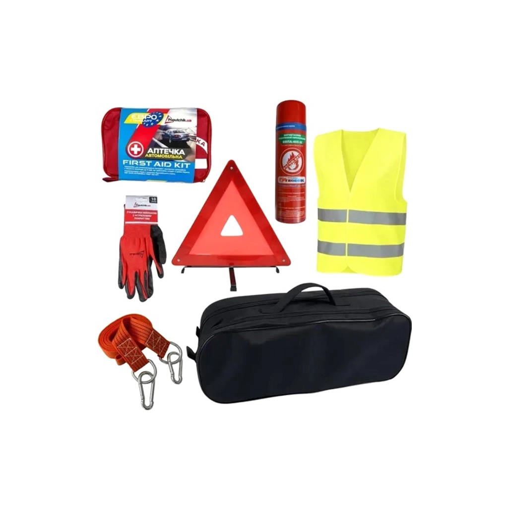 Набір техдопомоги Poputchik Євростандарт з ВВПА Кросовер чорний (01-227-IS) - picture 1