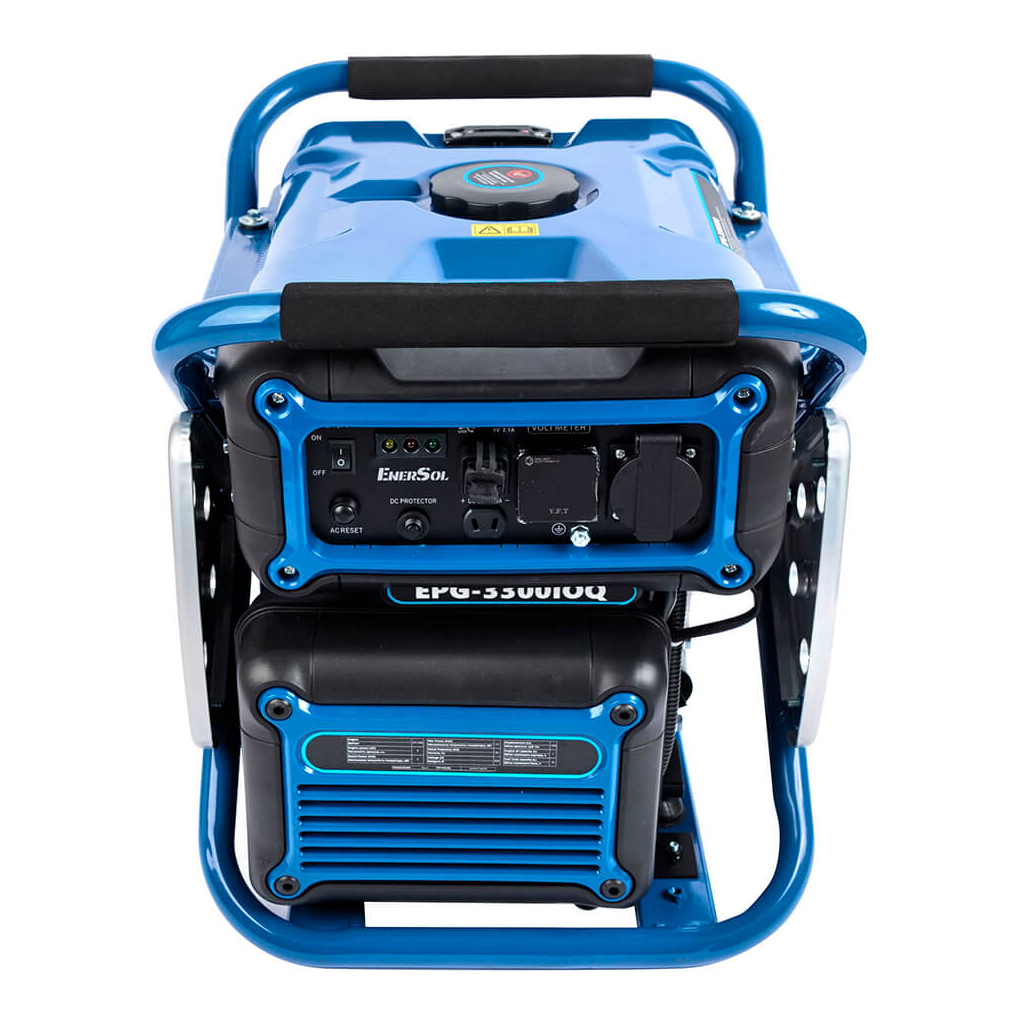 Генератор Enersol інверторний, 3.3kW, двигун. ES-208G, ручний старт (EPG-3300IOQ) - зображення 2