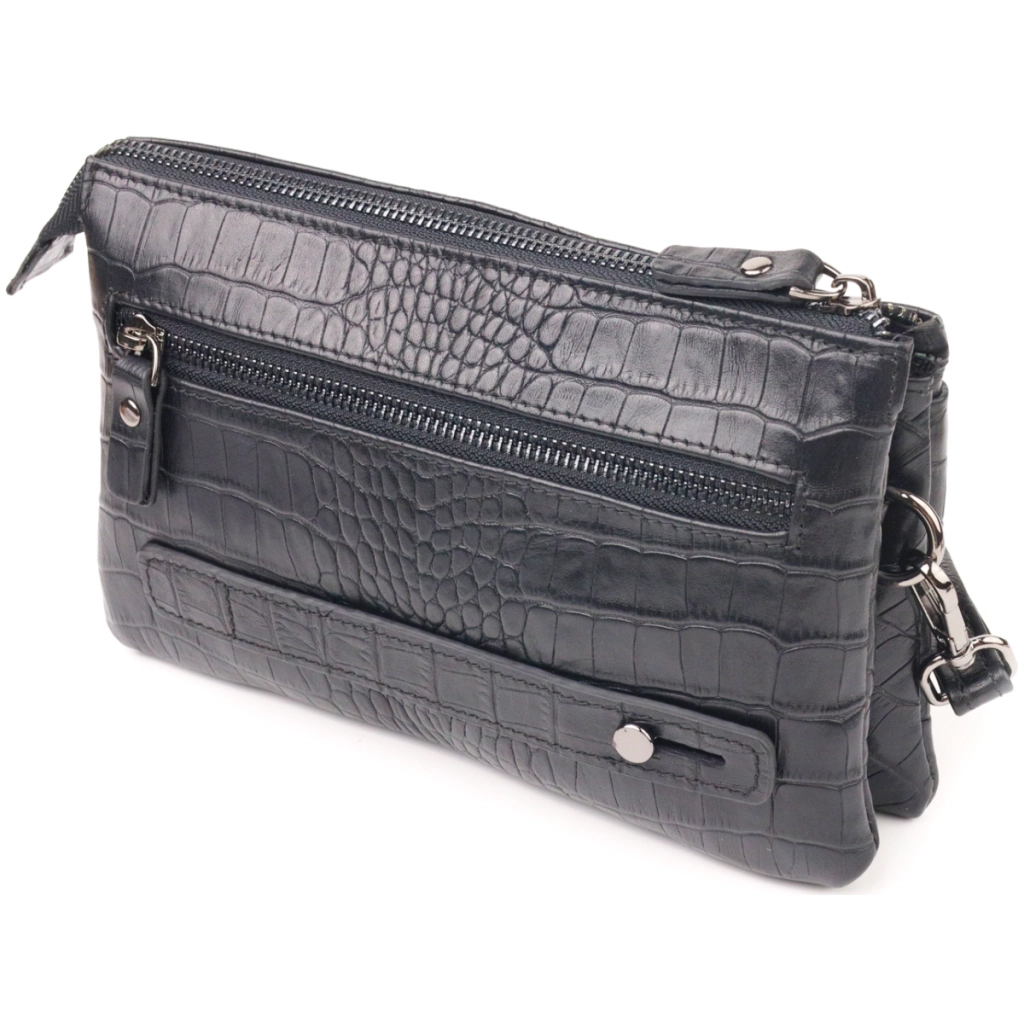 Сумка Canpellini З натуральної шкіри Чорна (21556) - зображення 2