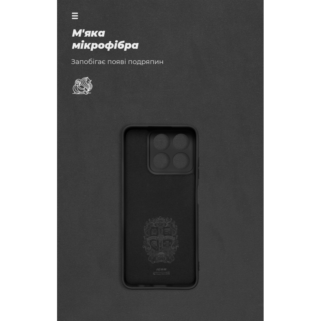 Чохол до мобільного телефона Armorstandart ICON ZTE Blade A35 4G / A55 4G Camera cover Black (ARM81524) - зображення 4
