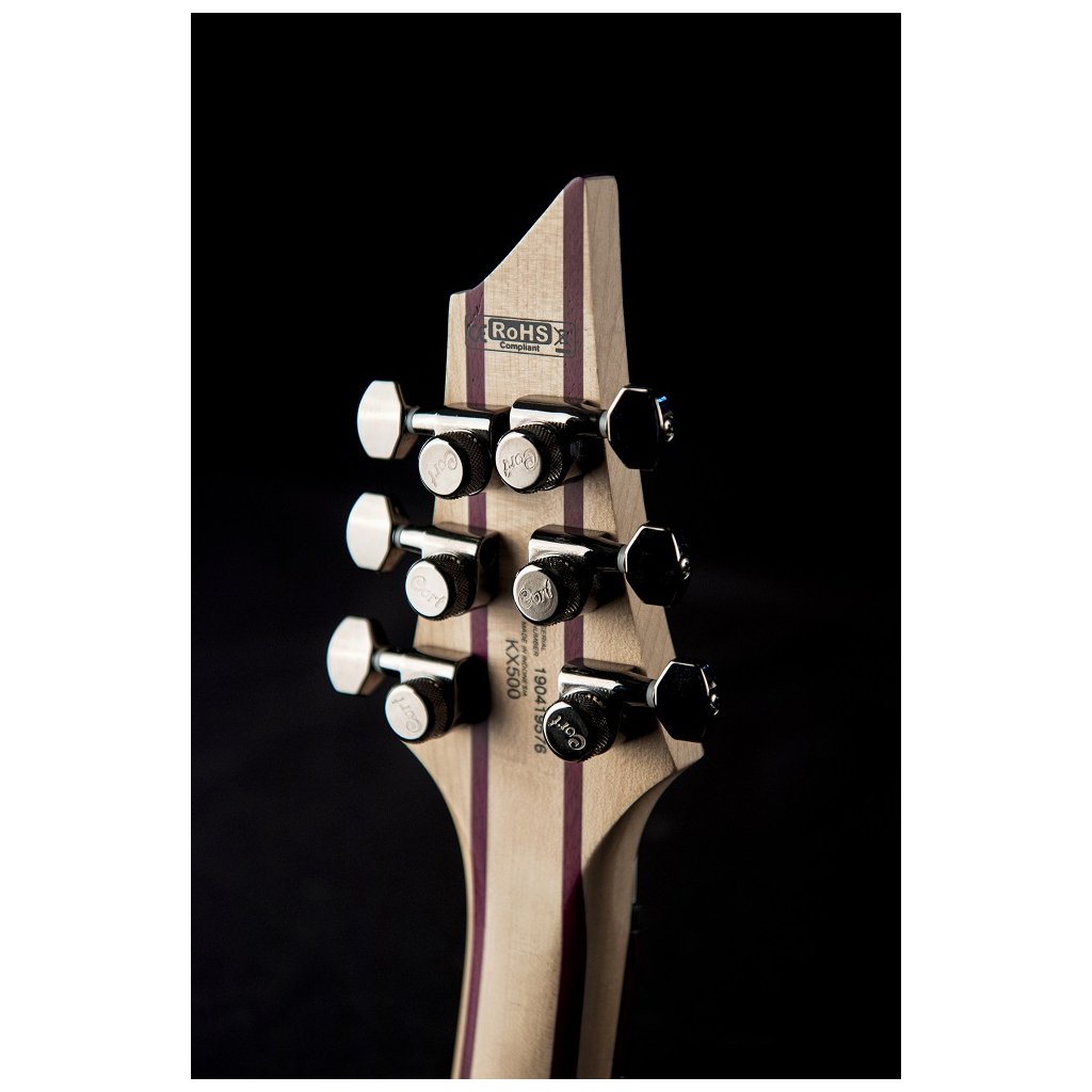 Електрогітара Cort KX500 Etched Black - зображення 13