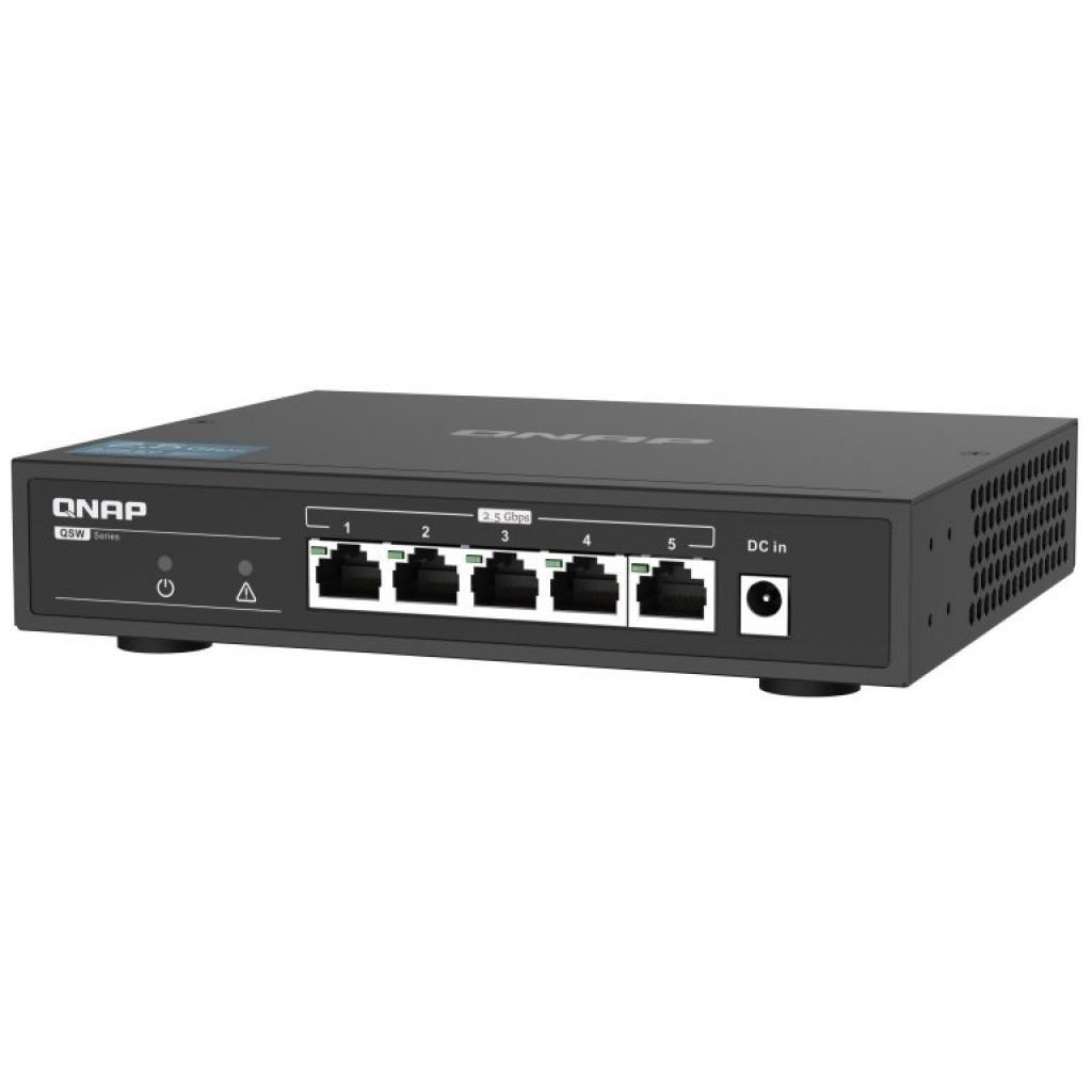 Комутатор мережевий QNap QSW-1105-5T - зображення 4