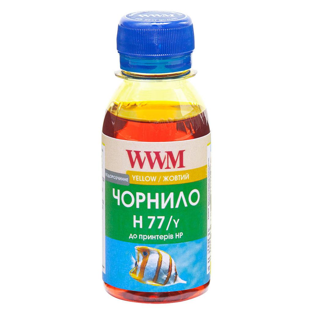 Чорнило WWM HP №177/85 100г Yellow (H77/Y-2) - зображення 1