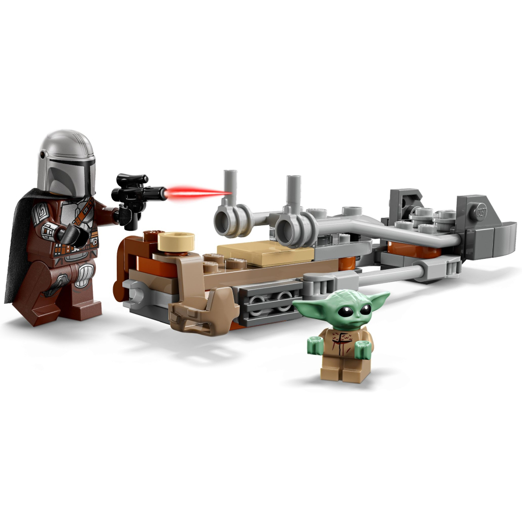 Конструктор LEGO Star Wars Швидкісний мотоцикл Мандалорця й Ґроґу (75436) - зображення 6