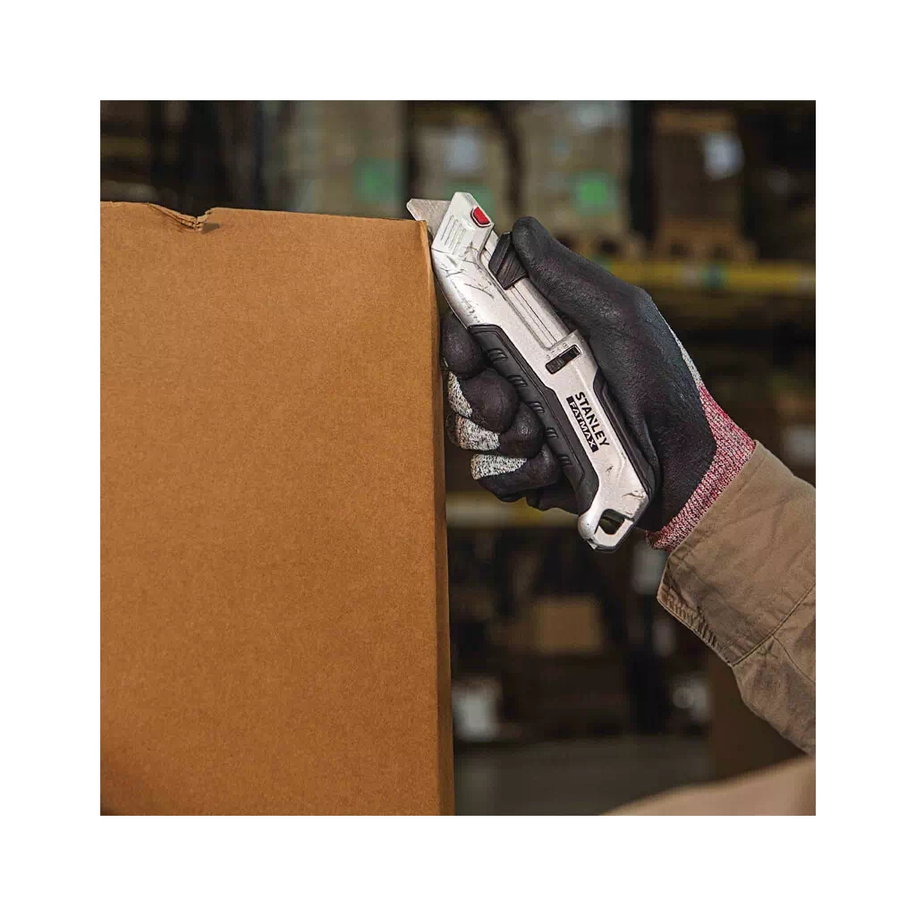 Ніж монтажний Stanley Tri-Slide Premium безпечний із лезами (FMHT10367-0) - зображення 5