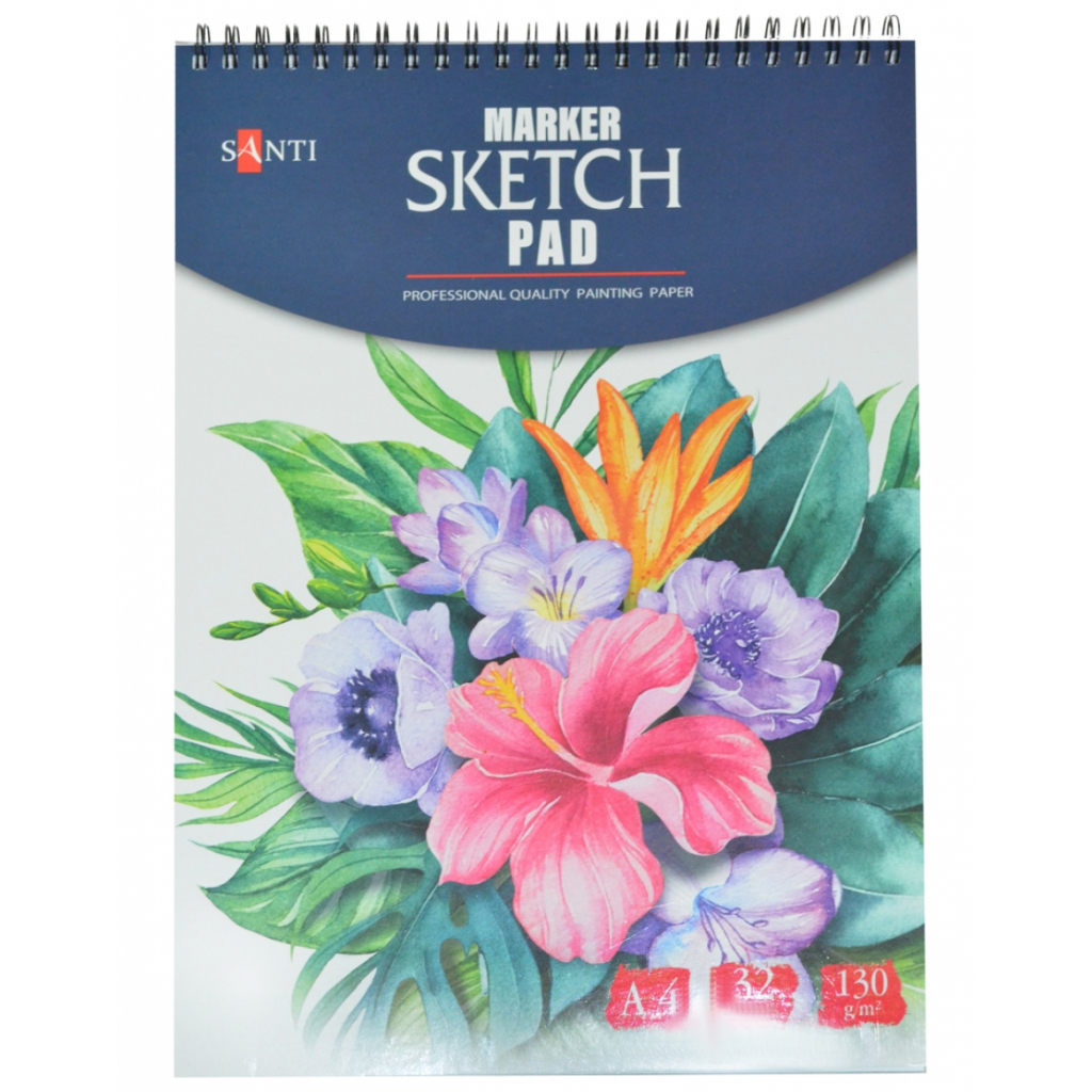 Альбом для малювання Santi для маркерів, А4, 32 листа (742612) - зображення 1