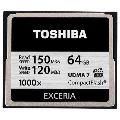 Карта пам'яті Toshiba 64GB Compact Flash 1000X (CF-064GTGI(8) - зображення 1
