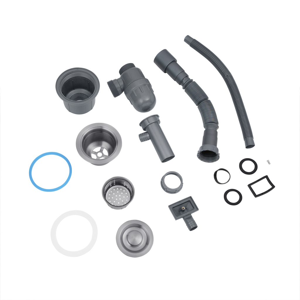 Мийка кухонна Kroner Schwarze-7849LHM (CV025278) - зображення 6