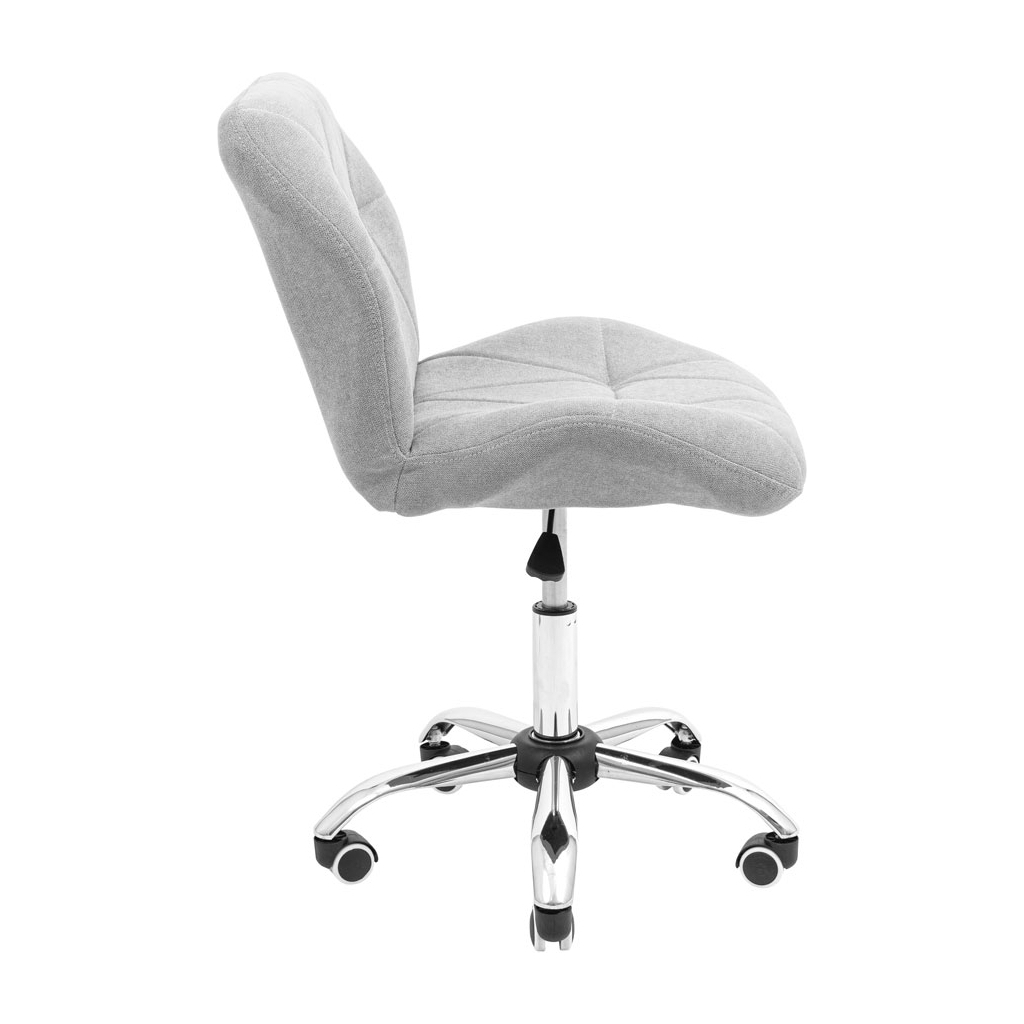 Офісне крісло Richman Бінго Хром Піастра Сіре (ADD0002749) - зображення 3