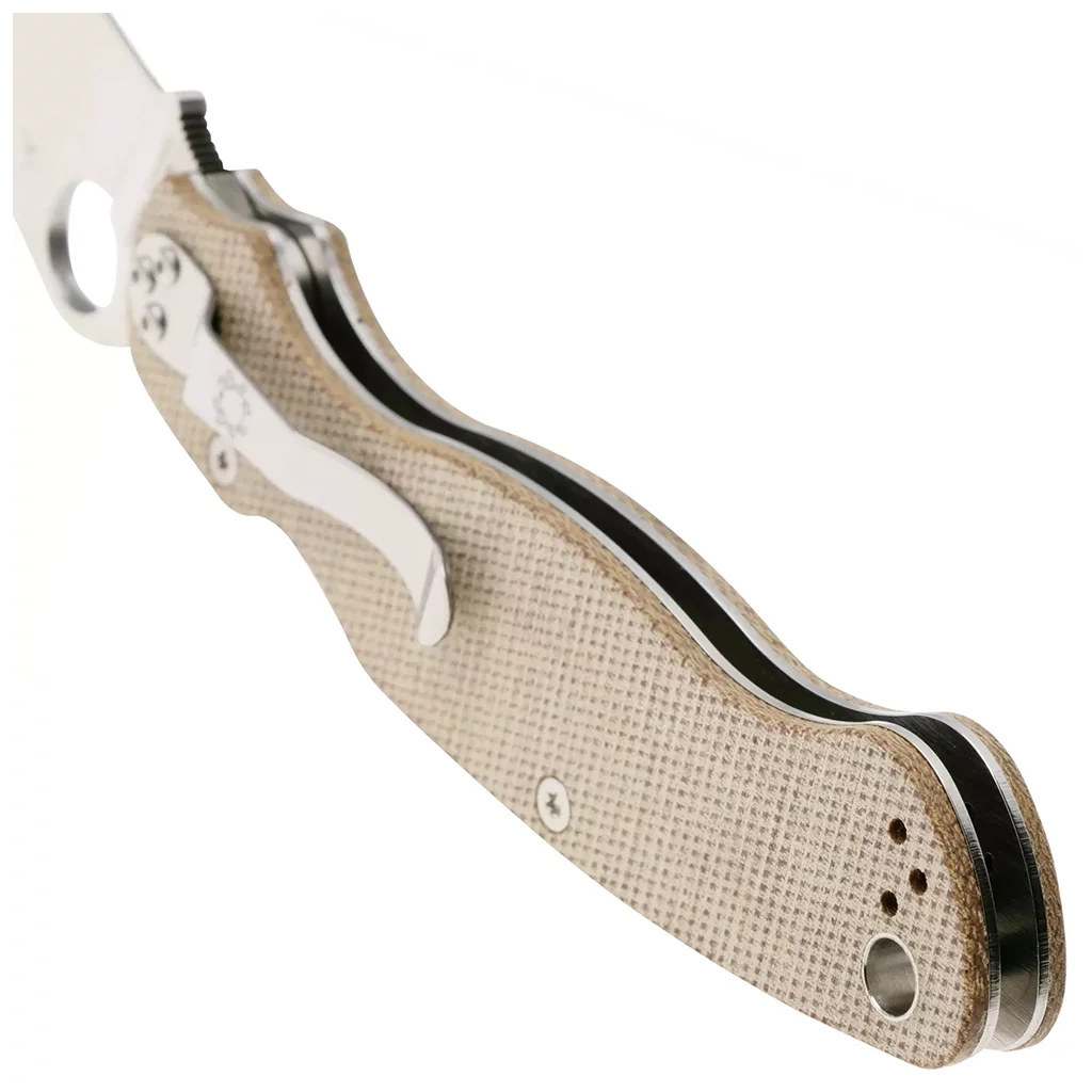 Ніж Spyderco Military 2 CPM Cru-Wear Micarta Brown (C36MPCW2) - зображення 7