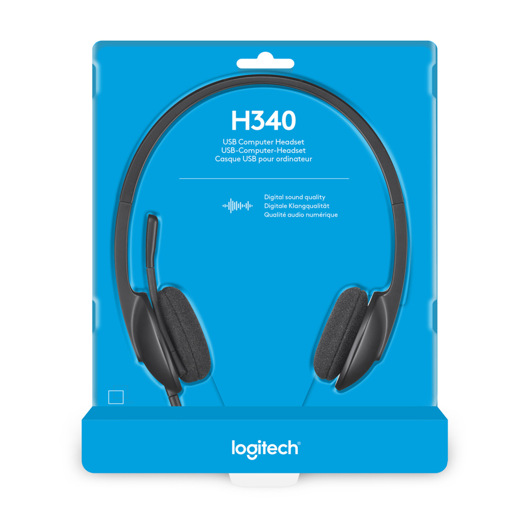 Навушники Logitech H340 USB HEADSET (981-000475) - зображення 8