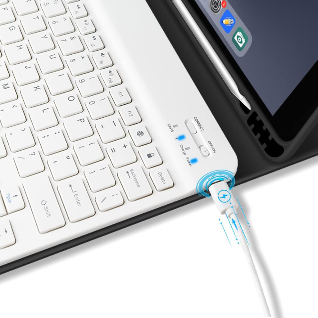 Чохол до планшета BeCover Keyboard Apple iPad 10.9" 2022 Black (711139) - зображення 5