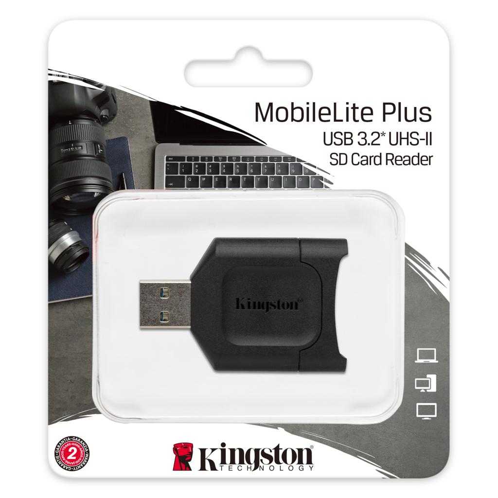 Зчитувач флеш-карт Kingston USB 3.1 SDHC/SDXC UHS-II MobileLite Plus (MLP) - зображення 3