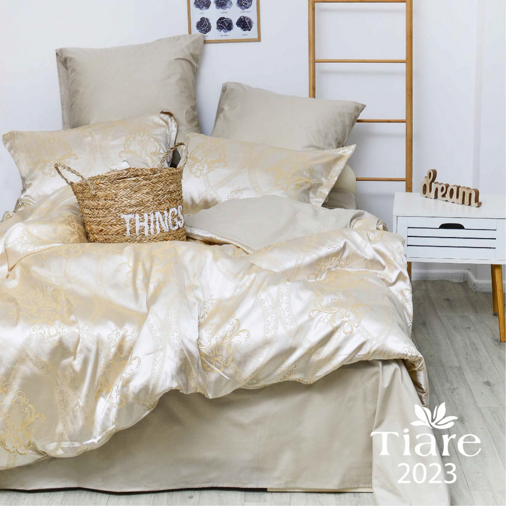 Постільна білизна Tiare 2023 Сатин Жаккард сімейна (2023 жакард_sm) - зображення 1