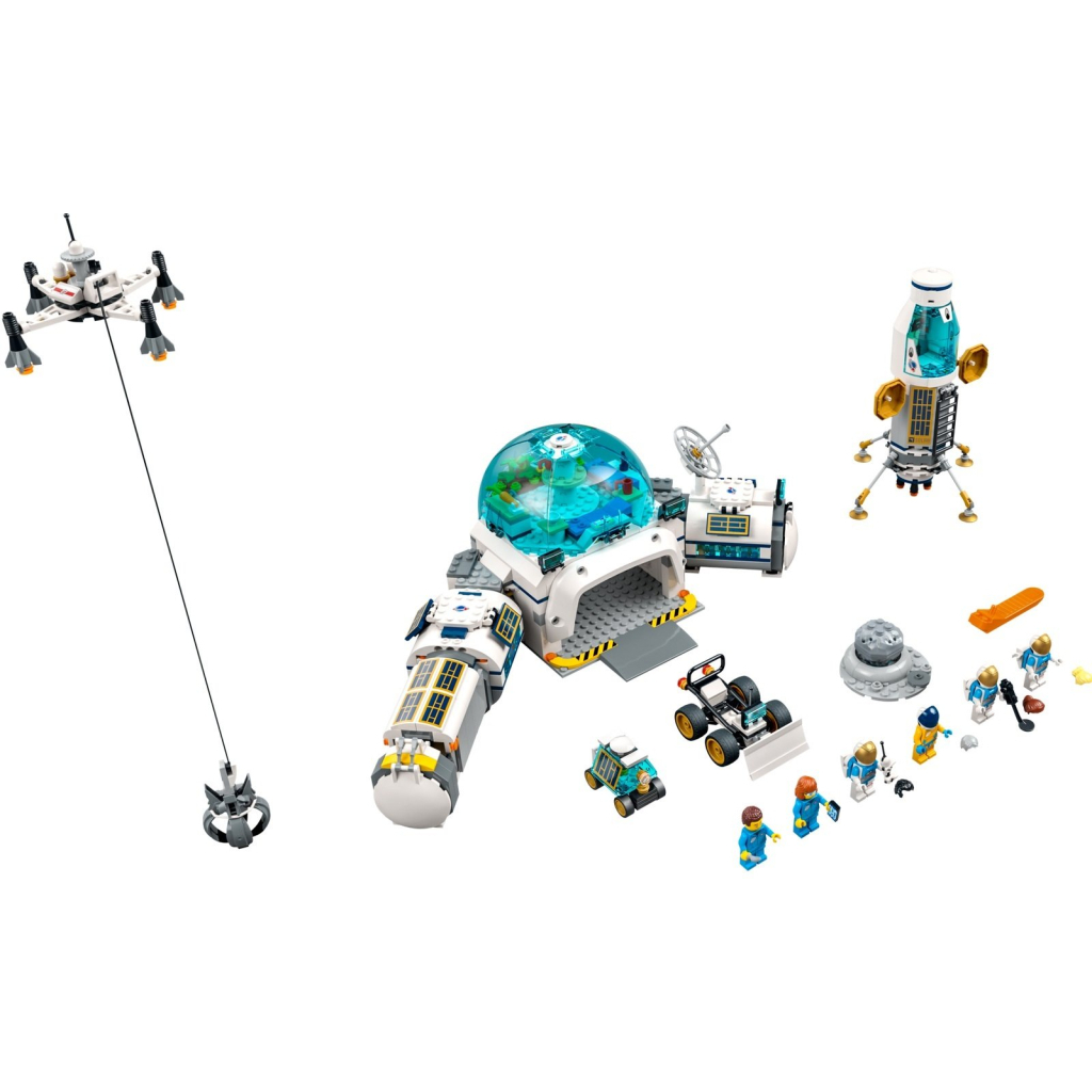 Конструктор LEGO City Space Місячна наукова база 786 деталей (60350) - зображення 5