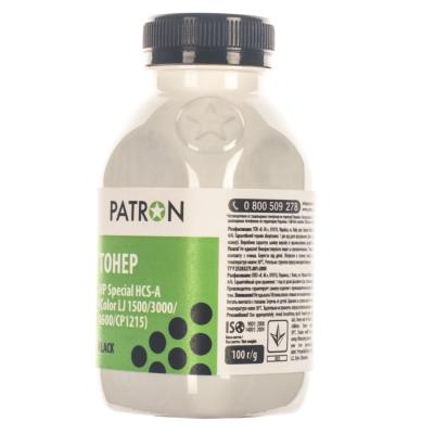 Тонер HP CLJ 1500/3000/4600/CP1215) BLACK 100г Patron (HCS-A-B-100) - изображение 2