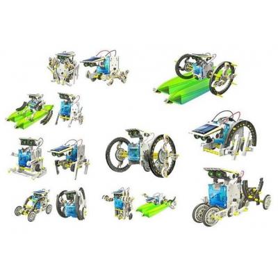 Конструктор Same Toy Робот-конструктор Мультибот 14 в 1 на солнечной батарее (2115UT) - зображення 3