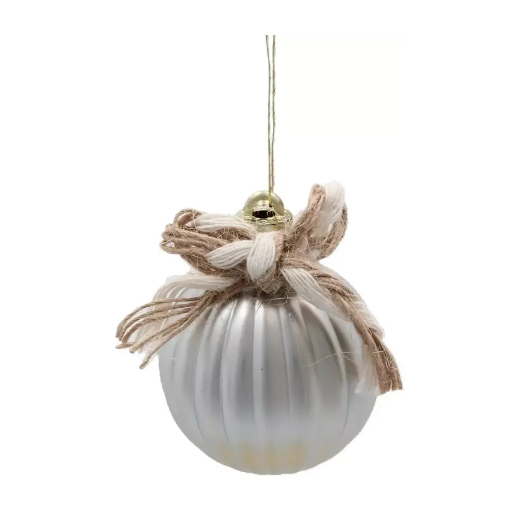 Ялинкова іграшка Chomik пластикові прикраси мікс, 24 шт, срібний, шампань (5900779897205) - изображение 3