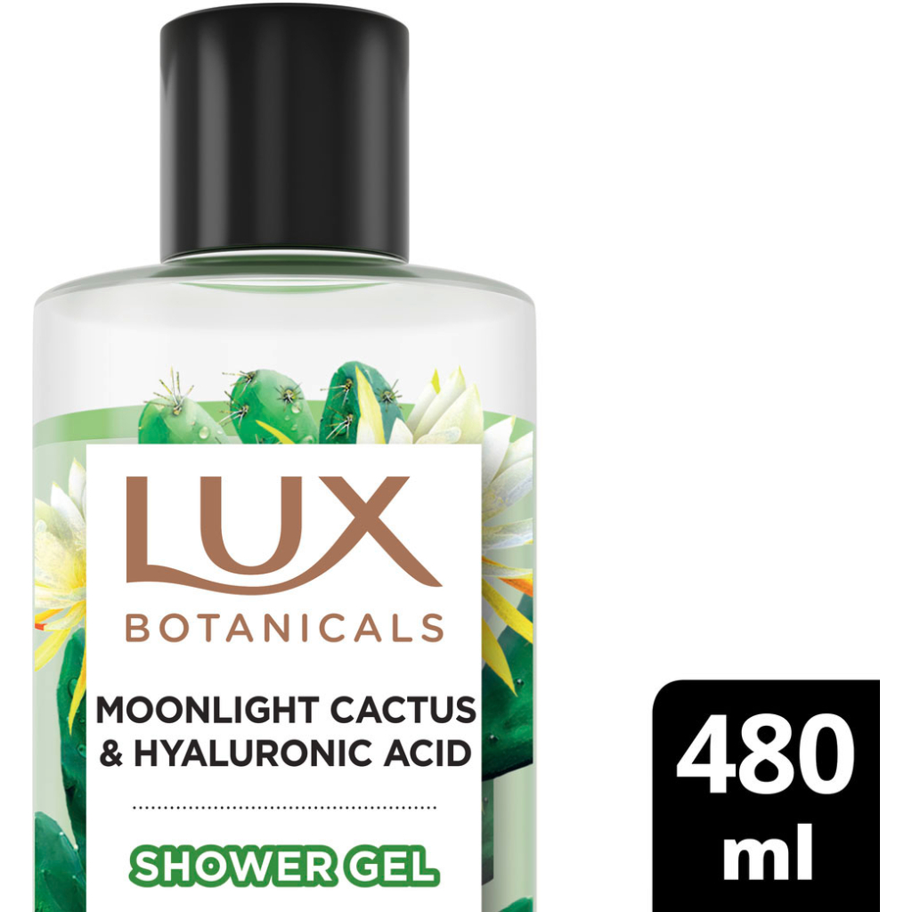 Гель для душу Lux Botanicals Кактус та гіалуронова кислота 480 мл (8720181499845) - зображення 3