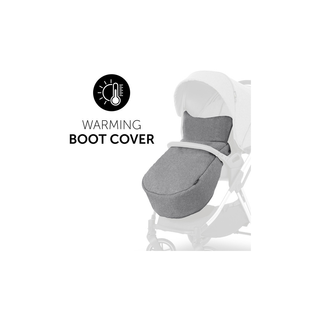 Коляска Hauck 2 в 1 Vision X Set (Melange Grey) (16525-6) - зображення 11