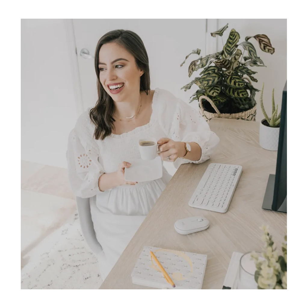 Клавіатура Logitech K380s Multi-Device Bluetooth UA White (920-011852) - зображення 5