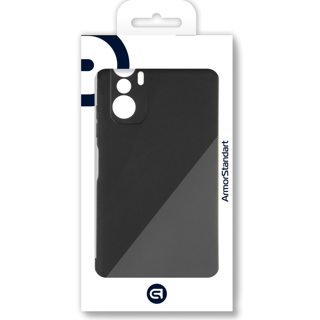 Чохол до мобільного телефона Armorstandart Matte Slim Fit Infinix Hot 20 4G (X6826) Camera cover Black (ARM66404) - зображення 3