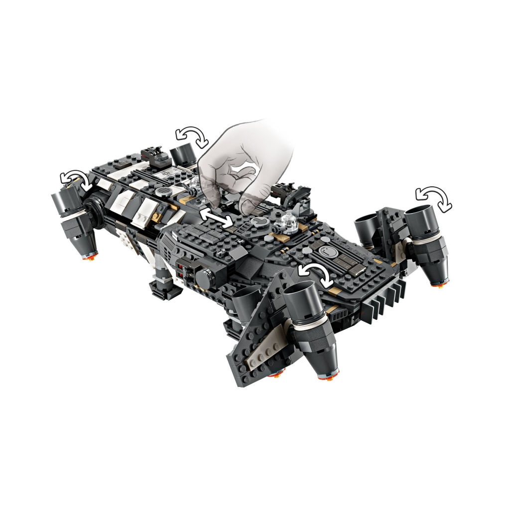 Конструктор LEGO Star Wars The Onyx Cinder Оніксовий попіл 1325 деталей (75374) - зображення 4