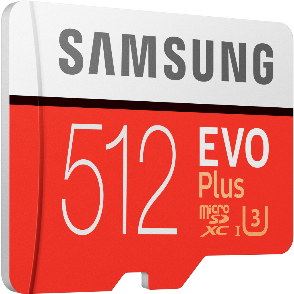 Карта пам'яті Samsung 512GB microSD class 10 UHS-I U3 Evo Plus V2 (MB-MC512HA/RU) - зображення 4