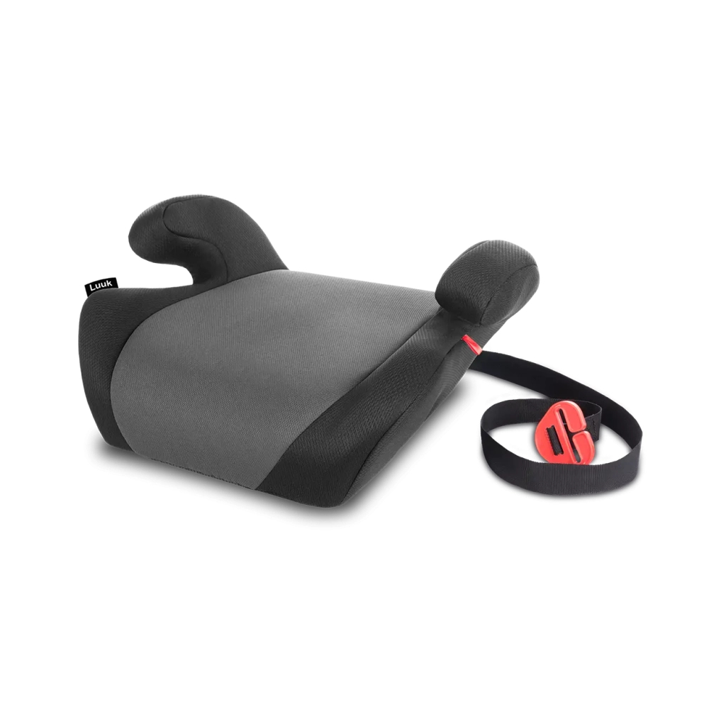 Автокрісло-бустер Lionelo Luuk 15-36 кг Чорний (LO-LUUK BLACK/GREY) - зображення 3