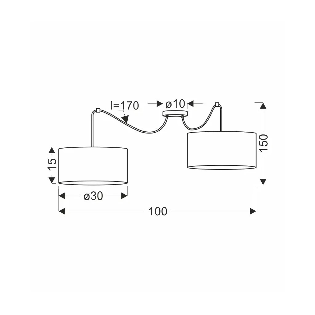 Люстра Candellux LEGNO (32-18397) - зображення 3