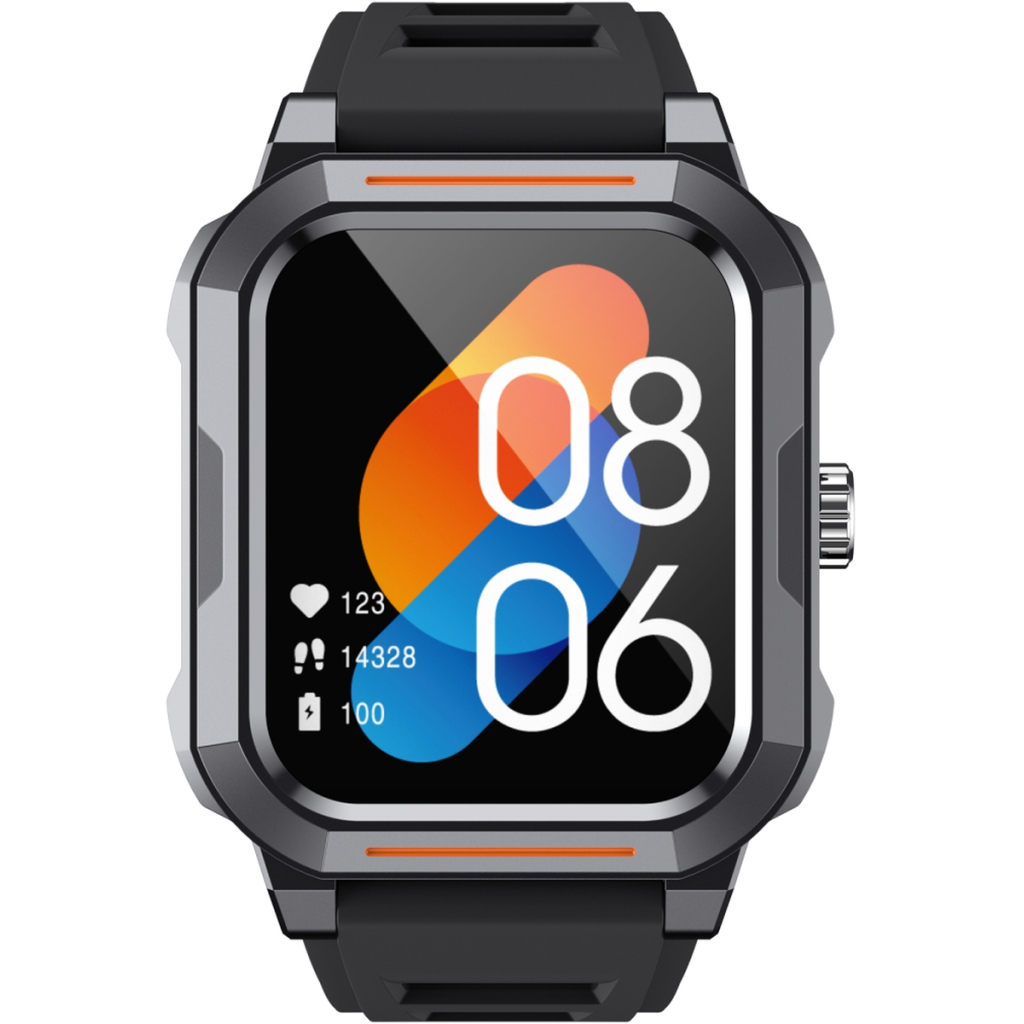 Смарт-годинник Havit HV-M9040S IP67 Bluetooth Call Black (HV-M9040S Black) - зображення 2