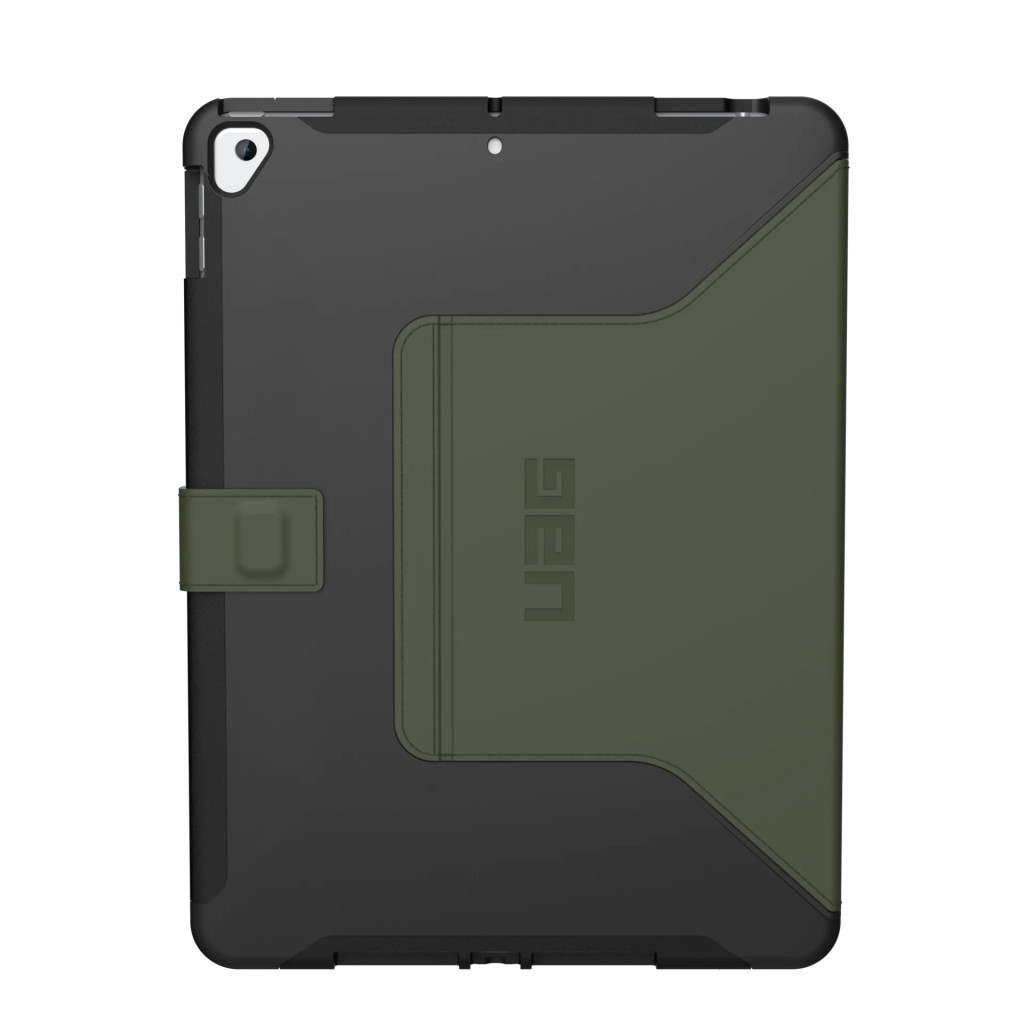 Чохол до планшета UAG iPad 10.2" (2019) Scout Folio, Black/Olive (12191I114072) - зображення 3