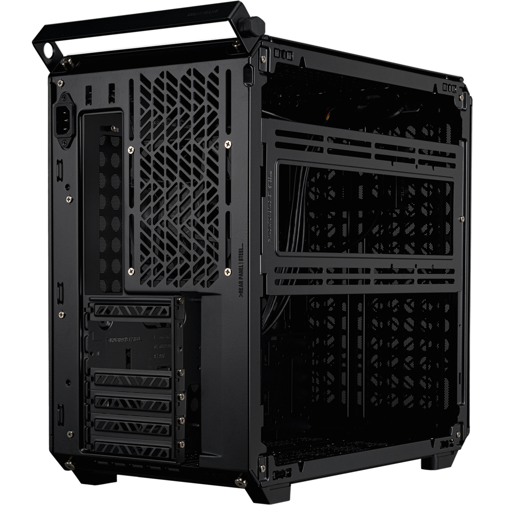 Корпус CoolerMaster QUBE 500 Flatpack Black White Edition (Q500-KGNN-S00) - зображення 6