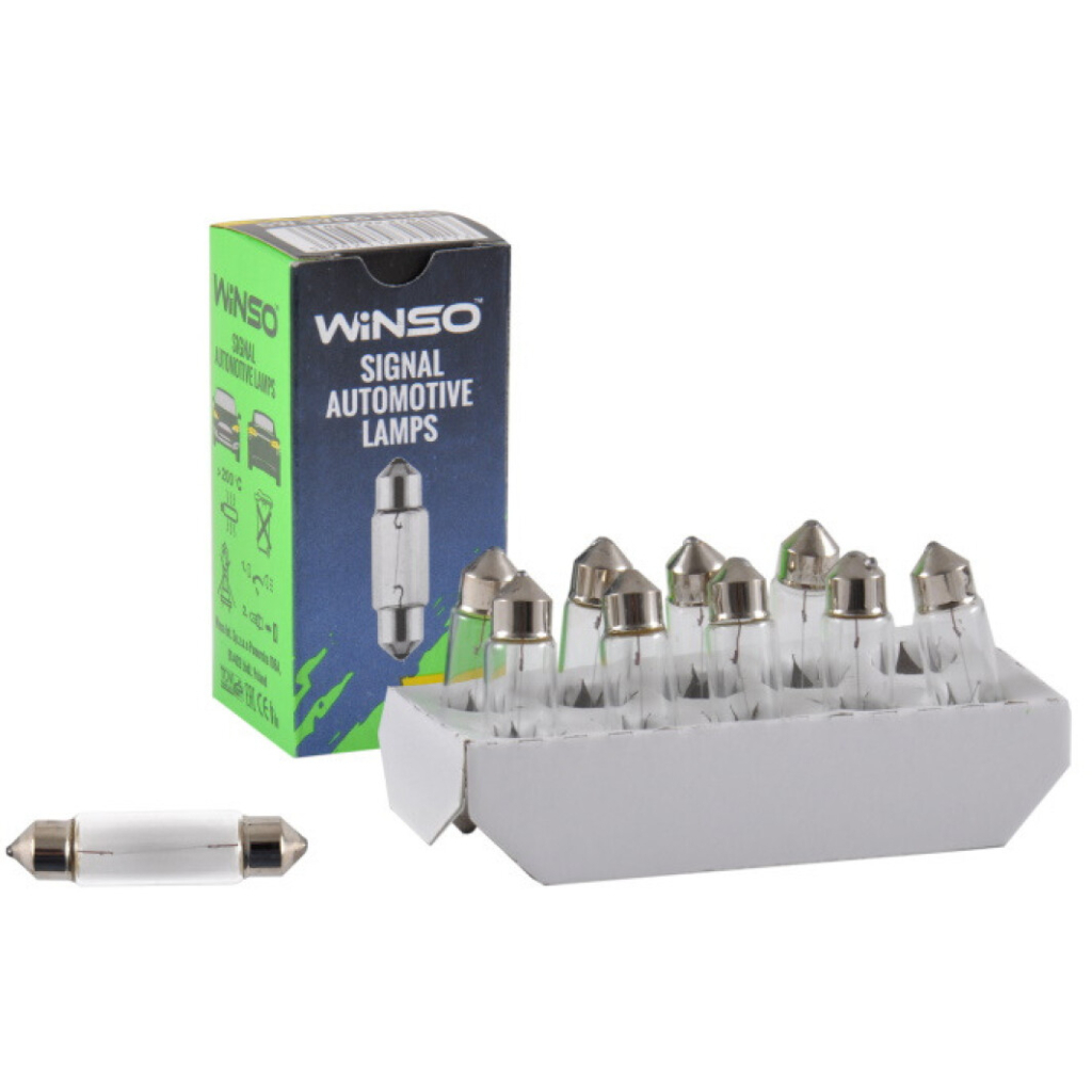 Автолампа WINSO C5W 5W SV8.5 T11*41 (725210) - зображення 2