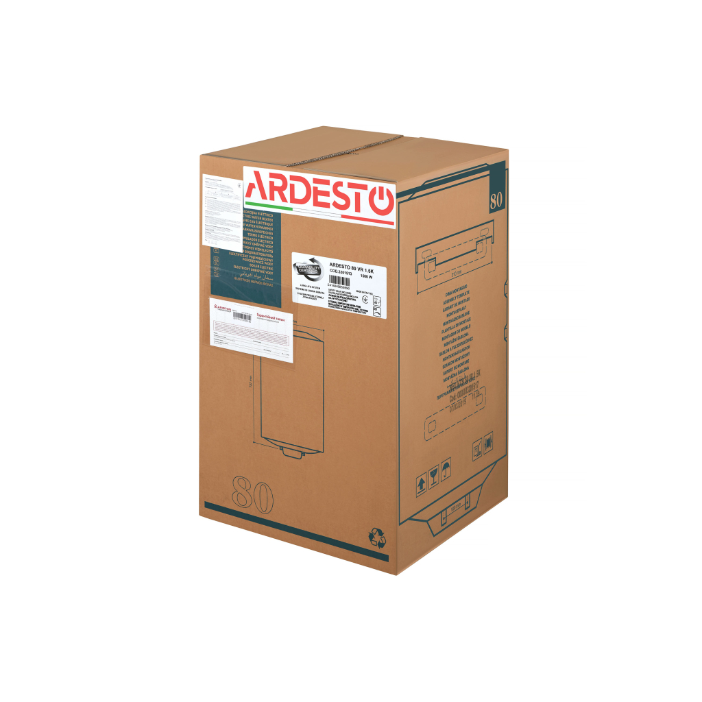 Бойлер Ardesto NEU NTS 80 V 1.5K EU2 (4015009) - зображення 9