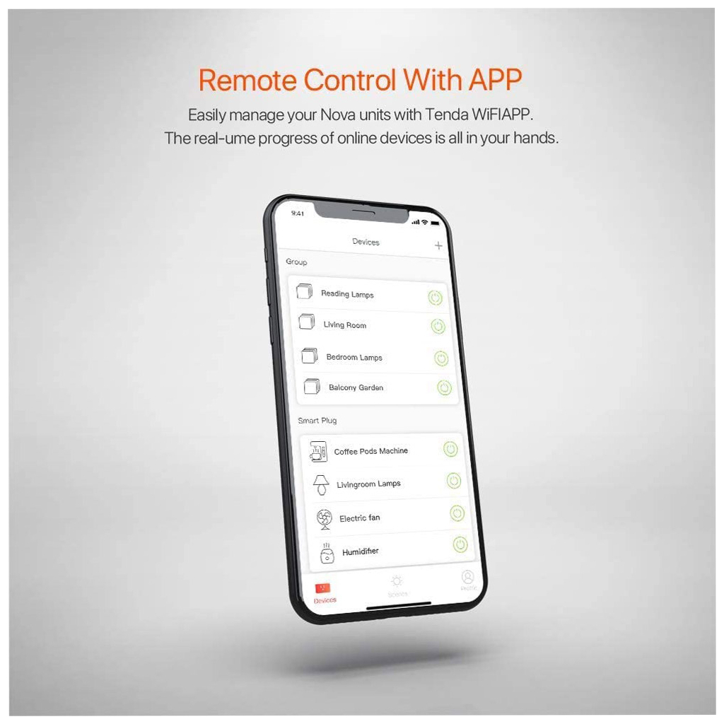 Точка доступу Wi-Fi Tenda MW12(3-pack) - зображення 9
