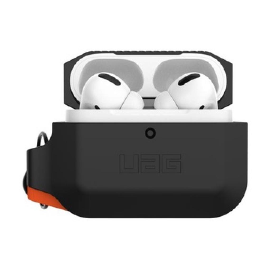Чохол для навушників UAG для Airpods Pro Silicone Black/Orange (10225K114097) - зображення 8