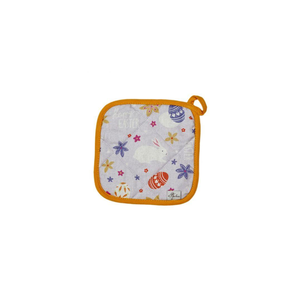 Кухонна прихватка Прованс набір рукавичка+прихватка Писанка бузкова 29х15 и 20х20 см (4823093443846) - изображение 4