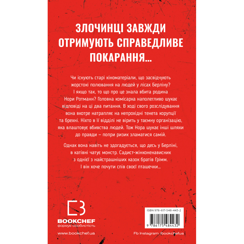 Книга Грімм. Книга 2: Пташечка мовчить - Еліас Галлер BookChef (9786175484432) - зображення 3