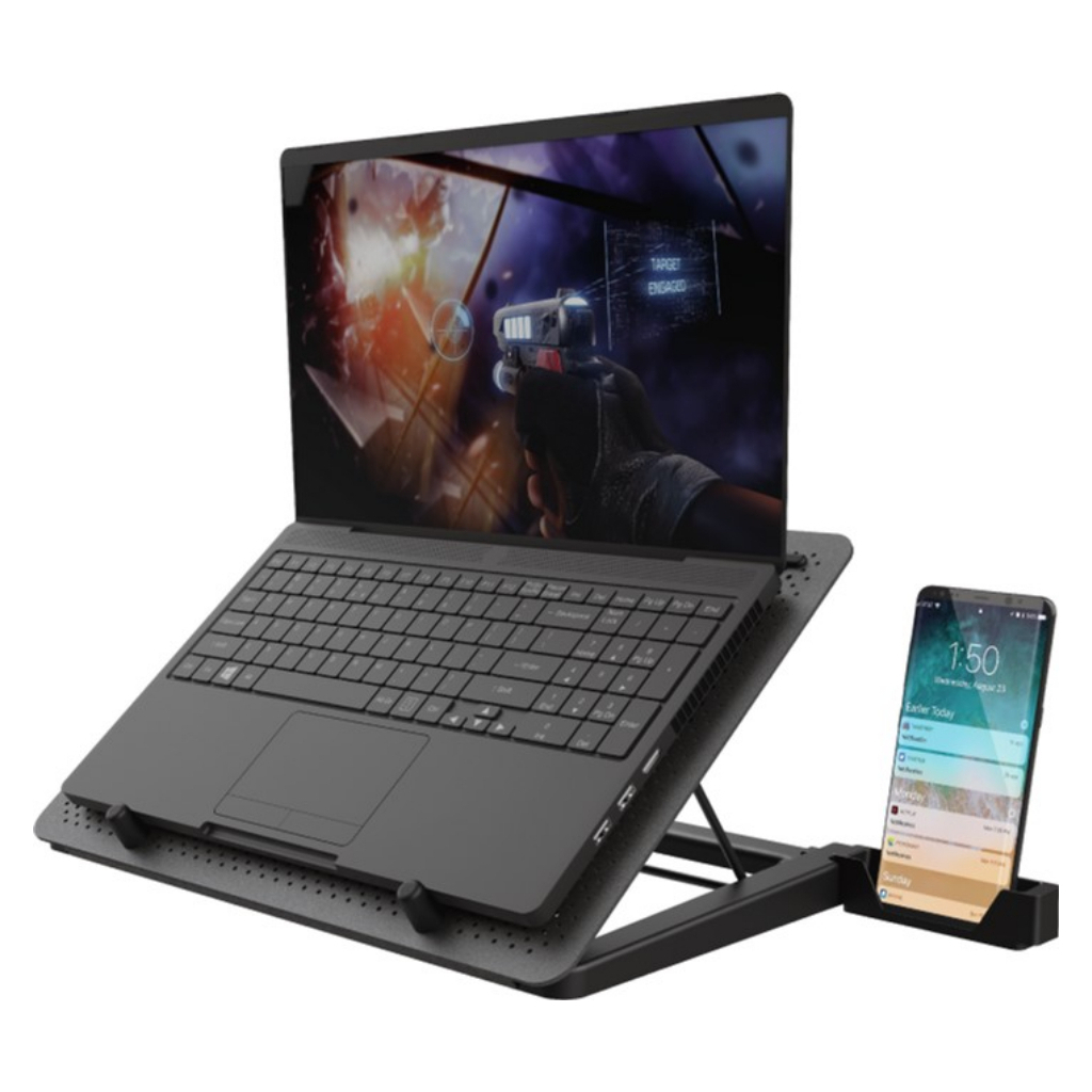 Підставка до ноутбука Trust GXT 1125 Quno Laptop Cooling Stand (23581) - зображення 4