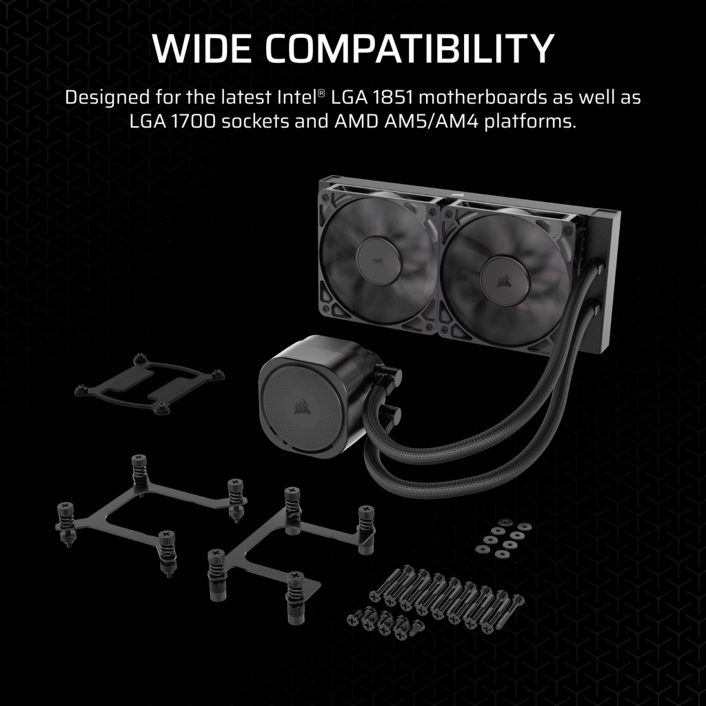 Система рідинного охолодження Corsair NAUTILUS 240 (CW-9060088-WW) - зображення 12