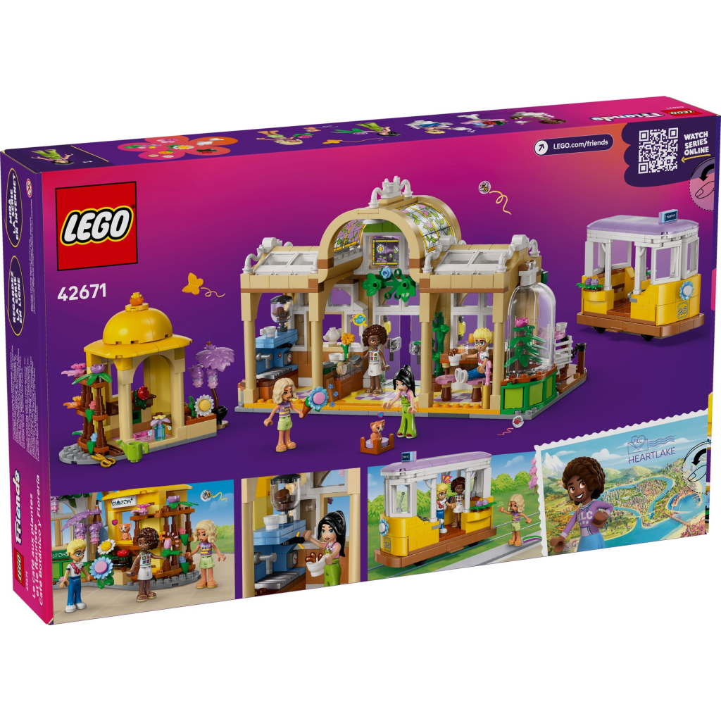 Конструктор LEGO Friends Кав'ярня з рослинами та квітковий магазин (42671) - зображення 9
