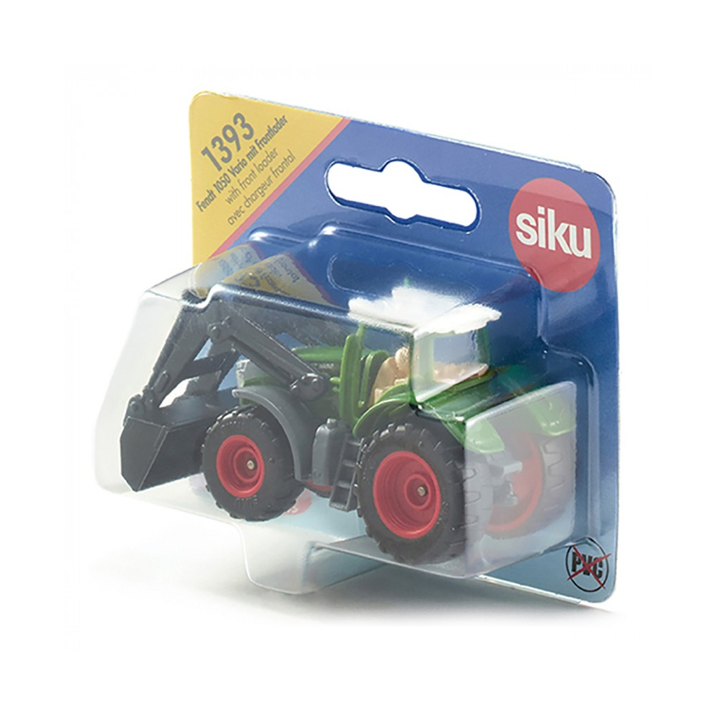 Спецтехніка Siku Трактор Fendt 1050 з фронтальним навантажувачем (6336584) - зображення 6