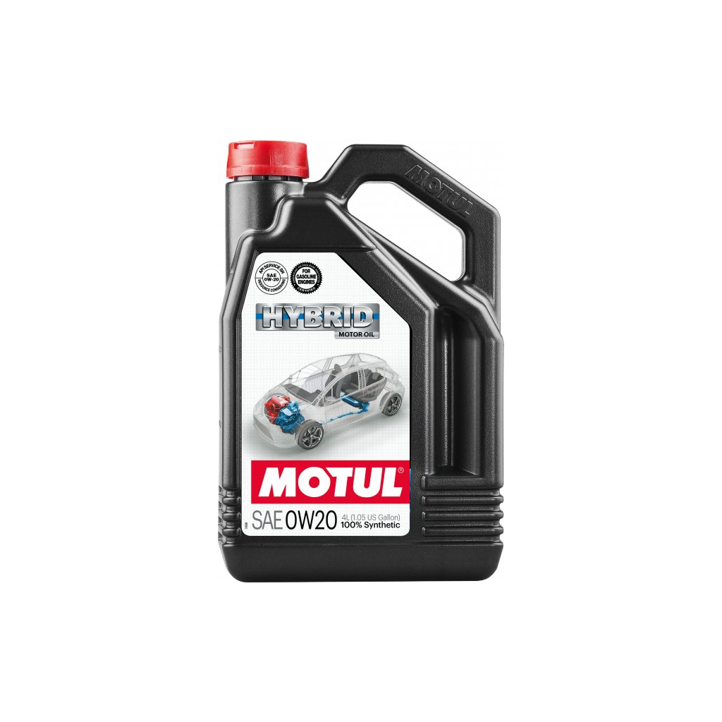 Моторна олива MOTUL Hybrid SAE 0W20 4л (333107) - зображення 1