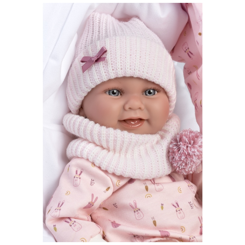 Лялька Llorens Nica Rn Porta Bebe "Magic Nature", 40 см (73802) - зображення 4
