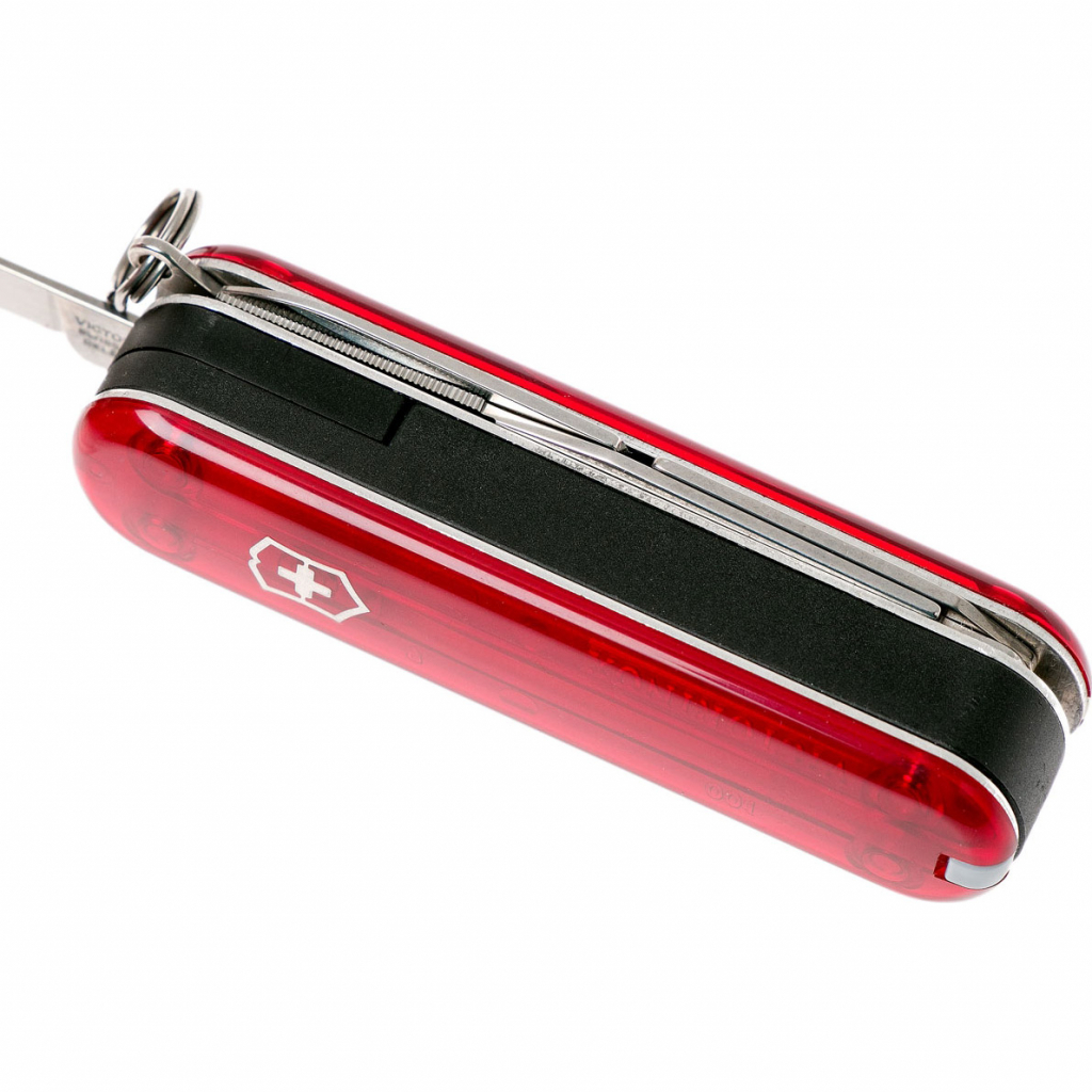 Ніж Victorinox NailClip 580 Transparent Red (0.6463.T) - зображення 4
